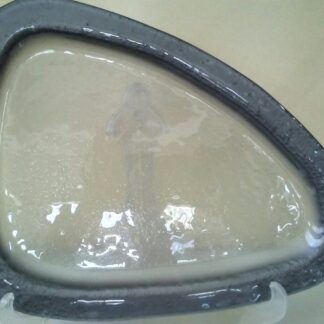 Γυάλινη τριγωνική πιατέλα