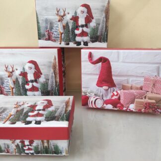 Χάρτινο χριστουγεννιάτικο κουτί