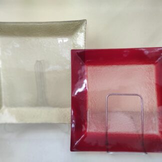 Τετράγωνες χριστουγεννιάτικες πιατέλες