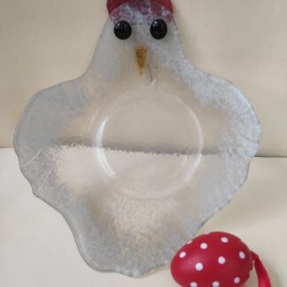 Πασχαλινή πιατέλα κοτούλα